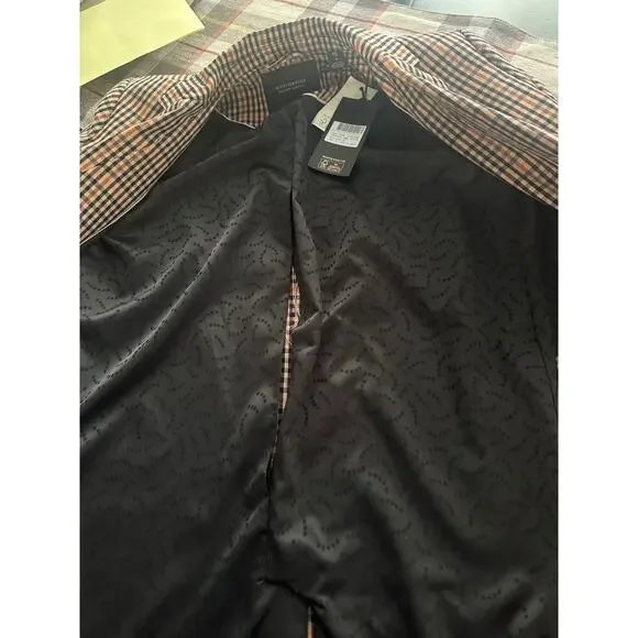 Scotch & Soda Tailored Double-Breasted Checked Blazer
